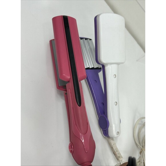Conair Revlon Crimping Iron Hair Crimper Straightener Flat Iron Lot Tested - Picture 8 of 9